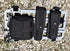 Vehicle Rigid MOLLE Panel for Car Visor Organizer, Tactical Gear Rack, Tool Holster Bag Holder, Light Grey