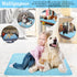 Dog Cooling Mat, Washable Ice Silk Cooling Mat for Dogs, Waterproof Bottom Summer Sleeping Pad, Self Cooling Pad