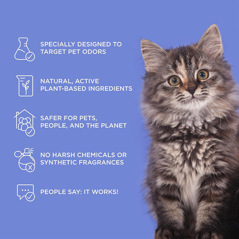 Fresh Wave Odor Removing Litter Box Gel, 7 oz, Natural Plant-Based Odor Eliminator, Pet Odor Absorbers for Home