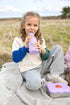 Lassig 500 ml, LSSIG Little Gang Smile Stainless Steel Water Bottle, BPA-Free, Children's Nursery, Leak-Proof