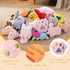 40 Included(Kawaii,4.3-5.9") Leitee Pcs Cat Toys Bulk Interactive Chew Toys for Indoor Cats, Small Plush Soft Kitten