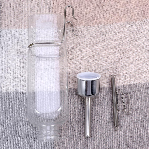 Automatic Water Dispenser for Small Pets, No-Spill Pet Feeder, Rat Dog Accessories, Hamster Kettle, Travel Feeder