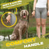 Fida Durable Slip Lead, 6 FT x 1/2" Heavy Duty Loop Leash, Comfortable Strong Rope for Large Medium Dogs, Green