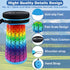 2026 H18.1 D10.24 600Ib,Collapsible ALEVMOOM Collapsible Stool with Thick Cushion, More Sturdy Capacity Adjustable