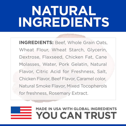 7.1 oz. Hill's Natural Jerky Strips Dog Treats, Beef, Bag