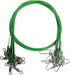 Fishing Leaders Line, 125LB Steel Leaders with Swivels and Snaps, 19.68in for Saltwater Fishing