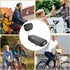Set hatleues Extra Wide Bike Back Seat Cushion Bike Seat with Backrest Bike Armrest Footrest Handrail Pedals Kids Child