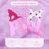 4 Pack Dog Shirt Vest, Soft Lightweight Puppy Tshirt, Cute Pink Dog Clothes for Small Dogs