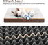 WESTERN HOME WH Large Orthopedic Dog Bed for Large, Jumbo, Medium Dogs, Waterproof Mattress with Washable Cover