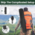 2 Pack Camping Chairs - Lightweight and Supportive Chairs for Adult and Lightweight Individuals - Compact, Durable