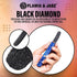 Stripping Metal Stone Diamond Edged for Dogs, Cats & Pets with Wooden Grip (2 Piece Pack of Coarse & Fine)