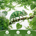 RAINFLOW 2PCS Decor(L31.5) Reptile Plants for Terrarium - Fake Hanging Terrarium Plants, Artificial Boston Fern