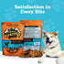 Wild Meadow Farms Classic Chicken Bites, Grain-Free Soft Jerky Treats for Dogs, 3.5 Ounce Pouch, All-Natural, Ideal for