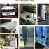 Create idea 10pcs Aquarium DIvider Isolation Board Partition Pane Separator Black Mixed Breeding to Keep Different Fish from The Fight 20pcs Sucker Clips by Create idea