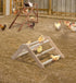 PETSFIT Chick Perch Prevent Rotation Design, Strong Wooden Chicken Roosting Bar, Easy to Assemble and Clean, Fun Toys