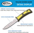 SZCO Supplies Diver's Knife (Yellow), 210424-YW, 9 inch by SZCO Supplies