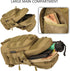 Packs Backpack Protector Plus Tactical Sling Bag Military MOLLE Crossbody Chest Shoulder (Patch Included)