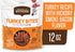 Rachael Ray Nutrish Turkey Bites: Real Meat Grain Free Dog Treats, Turkey Recipe with Hickory Smoked Bacon Flavor, 12