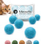 MEOWFIA Wool Ball Toys - 6-Pack Felted Wool Cat and Dog Balls, 1.5 Inch, Perfect with Cat Cave, Mini Tennis Balls