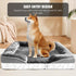 Spotted Play Orthopedic Dog Bed with Sides - Dog Sofa Beds for Large Dogs, Supportive Foam Pet Couch Bed with Washable