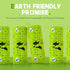 10% D6400 13432 240 (1 Certified Home Compostable Dog Poop Bags with Handles - to Charity - ASTM & EN Compliant - x