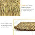 20 Chinchilla Tfwadmx Pcs Bunny Grass Mat Rabbit Natural Straw Woven Bed Small Animal Cages Sleeping Hay Mats Nest Play