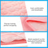 Pet Cooling Mat for Dogs, Ice Silk Cooling Blanket for Extra Large Dogs, Indoor & Outdoor (Pink, XL 40" x 28")
