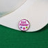 Foretra Girl Power Golf Ball Marker with Magnetic Hat Clip, Funny Golf Gifts and Accessories for Men