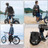 YEEGO DIRECT Bike Bag, 29L Waterproof Panniers for Rear Rack Bicycles, Black (1 PCS)