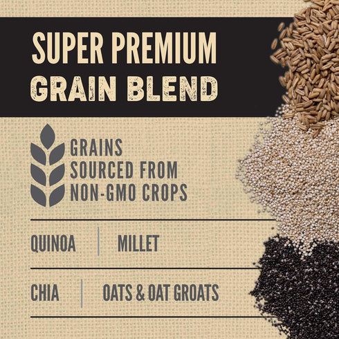 ORIJEN AMAZING GRAINS Puppy Dry Dog Food, High Protein with Fresh or Raw Ingredients, 4lb