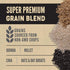ORIJEN AMAZING GRAINS Puppy Dry Dog Food, High Protein with Fresh or Raw Ingredients, 4lb