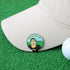 Funny Golf Ball Marker Gifts for Men, Magnetic Ball Markers with Golf Hat Clip, Cool Accessories for Golfers (8 Markers