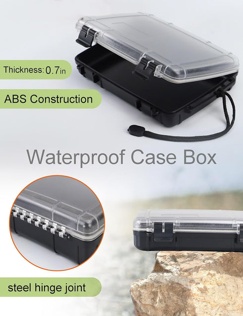 Waterproof Dry Box, Small Storage Box for Kayaking, Floating Dry Case for Boat
