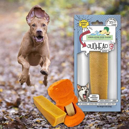 3 Pack Jughead Insert Dog Chew Treats, Super, for Use with Jughead Toys