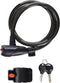Schwinn 6 Feet x 15 mm Bike Cable Lock with Lighted Key, Security Level 3