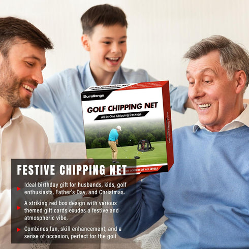Pop-Up Golf Chipping Net - Ultimate Target Training Aids for Precision & Distance, Indoor | Outdoor Practice, Golfer