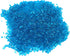 2 Pounds Landscape Glass Pebble Gravel Sand for Aquariums and Terrarium Landscape, Natural Blue.