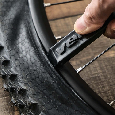 Venzo Bicycle Plastic Grip Tire Levers, Easy Removal Tool for Road, Mountain, BMX Bike Tires