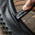 Venzo Bicycle Plastic Grip Tire Levers, Easy Removal Tool for Road, Mountain, BMX Bike Tires