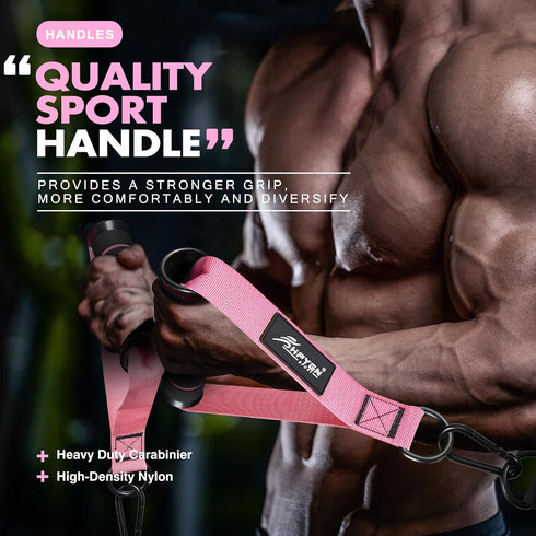 HPYGN Exercise Handle, Replacement Fitness Equipment for Pilates, Yoga, Strength Trainer, Pull Down Home Gym