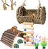 Hermit Crab Hideout with Ladder, Lizard Climbing Toys, Hermit Crab Hut with