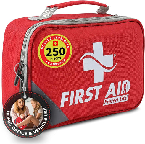 Protect Life Survival First Aid Kit for Home/Business, Camping Survival Kits |
