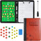 Soccer Coaching Tactical Board, Portable Magnetic Football Coach Blackboard, Sport Gift Training Assistant Kit