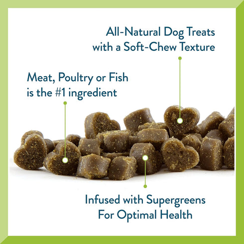 Pet Greens Soft-Chew Dog Li'L Treats, Yellow, Small