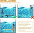 Orlushy 150W Adjustable Submersible Aquarium Heater with Suction Cups and Free Thermometer for Fish Tanks
