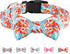 HAOPINSH Dog Bow Tie Collar, Adjustable Valentine's Day Holiday Collars for Large Medium Small Dogs, Soft Durable Red