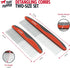 Tuff Pupper Dog Grooming Comb Set, Ergonomic Pet Detangling Combs, No-Slip Handle, Rounded Tips