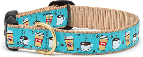 Up Country Coffee Nut Dog Collar, X-Small (6 to 12 inches) 5/8 inch Narrow Width