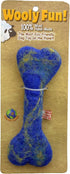 One Pet Planet 6.5-Inch, Wool Dog Toy, Blue