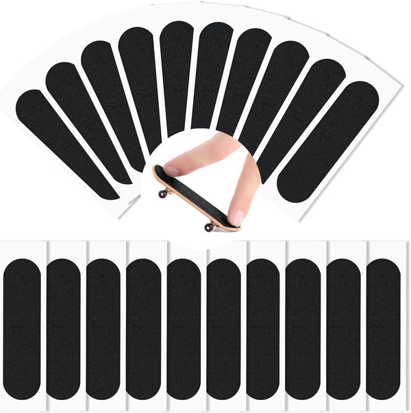 Haisalin 30Pcs Precut Foam Grip Tape for Fingerboards - One Step Installation (30)